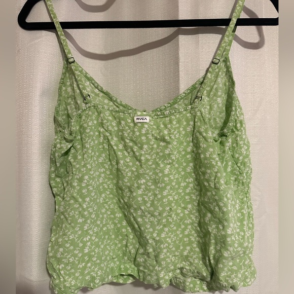 RVCA floral flowy tank top - Picture 2 of 2